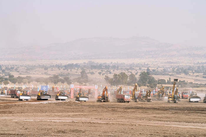 Afrika’nın en büyük havalimanında inşaat başladı