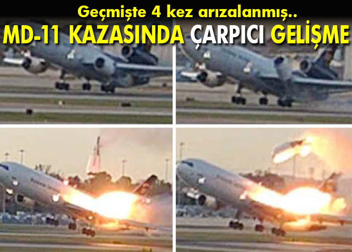 MD-11 kazasında kritik detay
