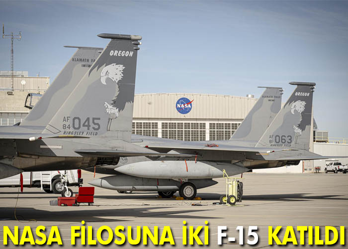 NASA filosuna iki F-15
