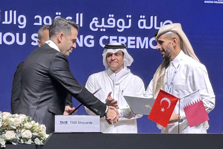 Türkiye’den Katar’ın Barzan Holding’ine iki fırkateyn