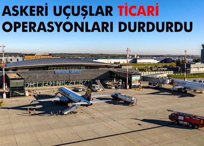 Polonya’da uçuşlara askeri faaliyetler engeli