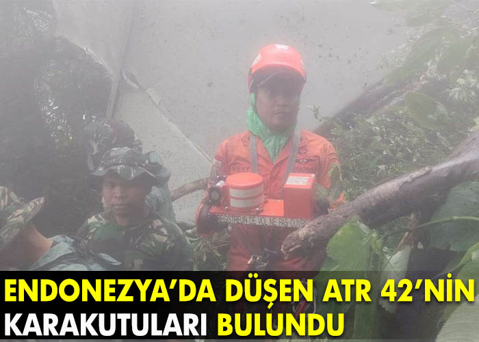 Düşen ATR 42’nin karakutuları bulundu