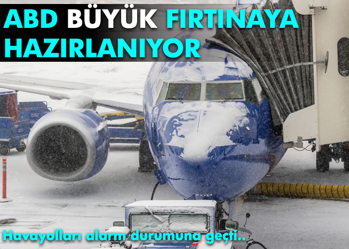 ABD’de havayollarında fırtına alarmı