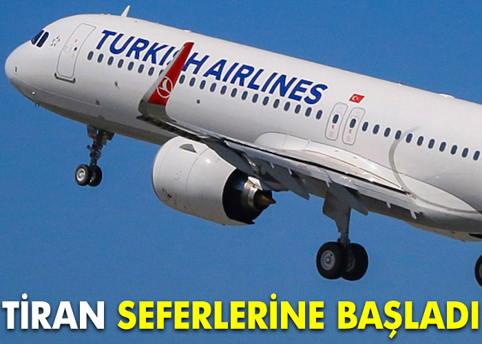 THY Tiran seferlerine başladı
