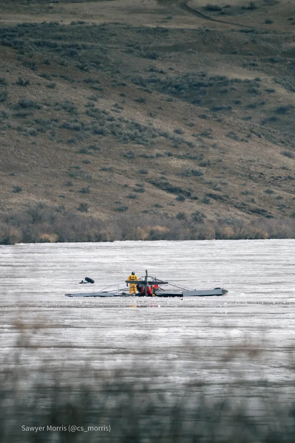 Televizyonlarda meteoroloji uzmanlanlığı yapan Roland Steadham kendi kullandığı uçakla düştü, hayatını kaybetti