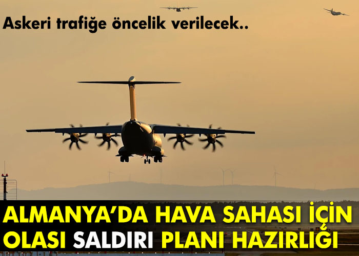 Almanya’da hava sahası için kritik plan
