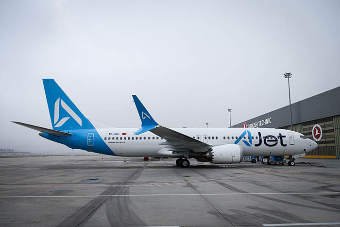 AJet filosuna 3 B737 MAX daha katıldı
