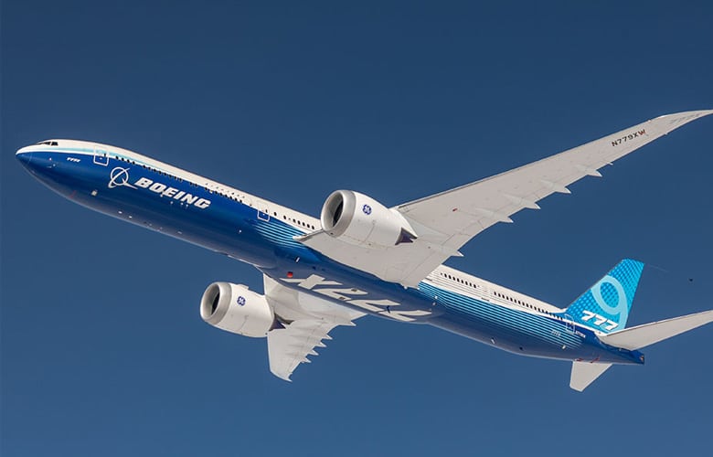 Seri üretim ilk 777X, nisanda uçacak