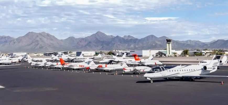 Super Bowl sonrası iki saatte 95 özel jet havalandı